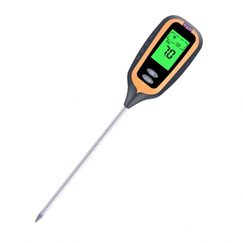 Аналізатор грунту 4в1: PH-метр/вологомір/термометр/люксметр