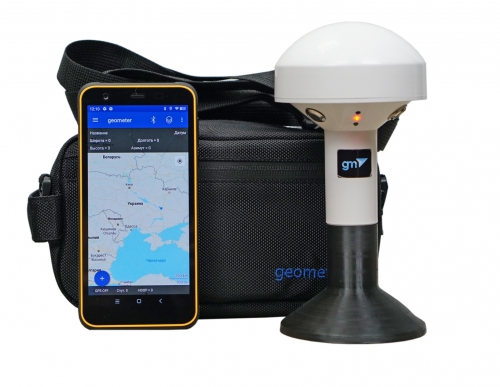 GPS комплект для вимірювання площі ГеоМетр SCOUT GM Spike